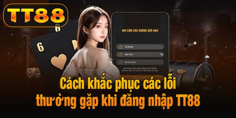 Cách khắc phục các lỗi thường gặp khi đăng nhập TT88
